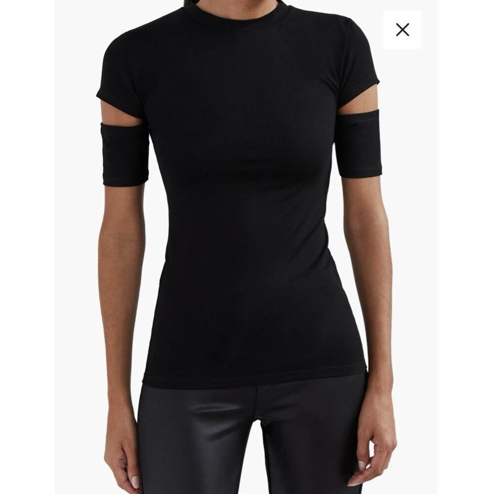 NWOT Marcella Esme Top in Black SZ M